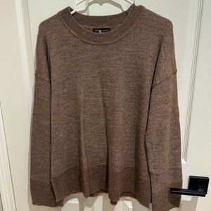 Banana Republic Relaxed Crew Sweater - Burnt Umber (Women)